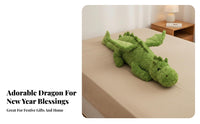 Long Mythical Creature Support Pillow Soft and Soft Long Mythical Creature Soft Pillow Dinosaur Soft Ie Cute Design PP Cotton