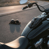 Motorcycle Storage Bag Retro Motorcycle Storage Bag with Front Pocket Biker for Commuting