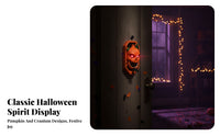 Home Decor Interactive Monster-Face Door Chime Powered Halloween Door Chime