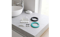 Toilet Waste Ball Mechanism Repair Kit Ball Mechanism Seal Kit Resistant Hardware for Homeowners, Plumbers