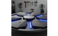 Dynamic Light Effects Music Boxing Machine Stress Relief LED Music Punching Machine Adjustable Speed for Adults