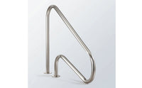 Pool Handrail Stainless Steel Pool Handrail with Base Ergonomic Grab Rail for Homeowners, Hotel Managers, Backyard
