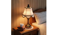 1:12 Scale Lamp With Toggle 1:12 Scale Dollhouse Lamp Battery Operated Miniature Shine European Design Illuminates