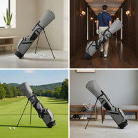 Structured Golf Stand Bag Classic Golf Bag with Stand Fade Resistant for Driving Range