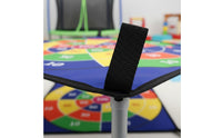 Safe Substitute to Sharp Darts Trampoline Target Board Soft Fabric Sticky Ball Dartboard for Children