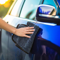 Twisted Loop Car Drying Towel Microfibre Towel, High Absorbency Microfiber Cloths, Double-Sided for Car Paint, Glass, Chrome and LCD Screens
