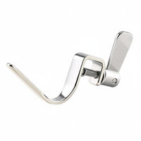 Stainless Steel Clamp-on Rod Hook Curved Arm Side-Mounted Hook Adjustable Universal