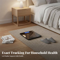 Digital Body Scale High Precision Electronic Weight Exact Measurement Tool LED Display Weighing Machine for Health-Conscious Individuals, Families