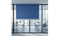 Blackout Roller Blind Long-Lasting Blackout Roller Shade Window Blind with Pull Chain Thick Shade Loop Chain Compact Design