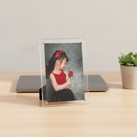 Acrylic Magnetic Photo Frame for 3-inch Instax Photos and Small Cards