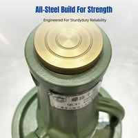 Screw Jack, Mechanical Lifting Device, Upright and Horizontal Use, Manual Hand Crank, Durable Equipment Lifter