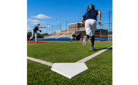 Baseball Home Plate Portable Softball Home Plate Throw down Base for Coaches, Students, School Fields