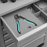 Car Clip Removal Plier Multi-Functional Door Trim Fastener Puller Reaches Tight Gaps Fastener Remover Tool for DIY Enthusiasts, Auto Body Shop, Garage