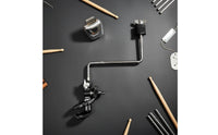 Cowbell Mount Clamp Metal Cowbell Holder Adjustable Drum Clamp Arm for Stage, Practice Room