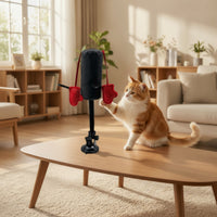 Cat Teaser with Suction Cup Interactive Striking Pad Toy for Cats, Indoor, Home