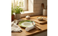 Garlic Grater Plate with Brush Textured Garlic Grater Plate for Kitchen