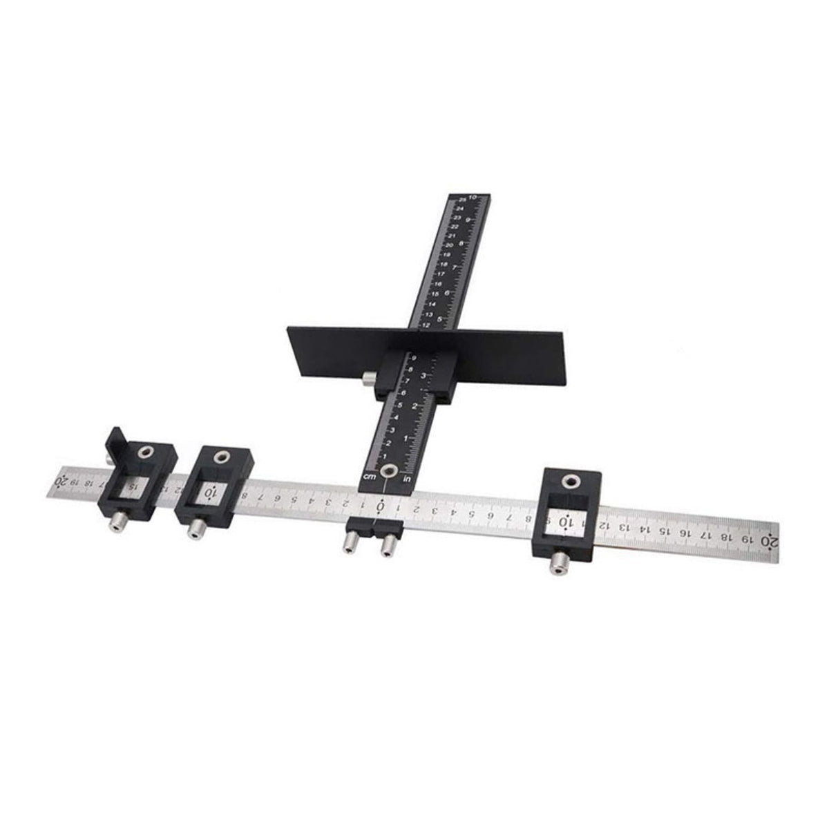 Cabinet Hardware Jig Adjustable Cabinet Handle Jig High Precision Tool for Carpenters, Workshop