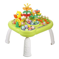 Multifunctional Toddler Activity Table Multi-Purpose Educational Table with Hammer Interactive Toy Detachable for Toddlers, Preschoolers, Playroom, Classroom