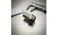 Pressure Washer Inlet Connector Hexagonal Water Inlet Fitting Pressure Washer Hose Connector Metal Coupling Secure Seal