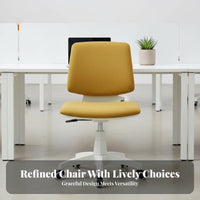 Minimalist Design Upholstered Walnut Side Chair sturdy Wood Frame Upholstered Wooden Chair Luxury and design Seating Furniture Padded Seat for Families, householders, Renters, Dining Room, Kitchen, Home Office, Restaurant