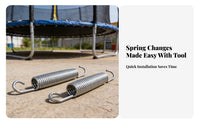 10x Trampolines Replacement Spring High Trampolines Spring Athletic Gear Accessory for Users, DIY Enthusiasts