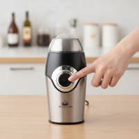 Compact Coffee and Herb Grinder Multi-Function Electric Coffee Grinder Stainless Steel Dry for Kitchen, Home