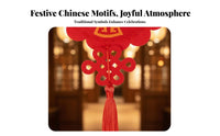 Festive Design Vernal Festival Hanging Decoration Kit Fun DIY Activity Chinese New Year Felt Craft Kit Easy to Assemble for Children