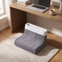Electric Foot Warmer Heated Foot Enclosure with Washable Lining Soft Appliance for Office Workers, Students, Desk, Home