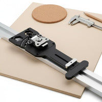 Easy to Use Track Saw Guide Square 45 Degree Range Guide Square Wear-Resistant Angle Positioning Plate Quick Setup for Woodworkers, Carpenters
