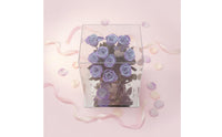 Acrylic Flower Gift Box Handmade Maintained Floral Display Box Dustproof Sustained Rose Display Case for Girlfriend, Wife, Valentine's Day, Engagement