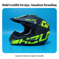 Complete-Coverage Helmet Multi-Season Adventure Helmet High-Strength Shell Guarding Headwear for Motorcycle Riders, Mountain Bikers, BMX