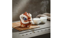 Dragon Handle Lion Lid Teapot Handheld Lion Head Teapot Good Heat Retention Violet Clay Tea Pot