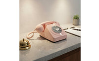 Audio Phone Wedding Decor Retro Dial Phone Party Decoration Vintage Telephone for Hotel, Office