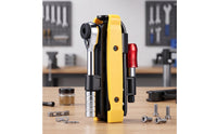 Rapid-Swap Ratchet Wrench with Bit Storage Reversible Cycle Repair Tool Bidirectional Bike Multi-Tool Lightweight for Trail Rides