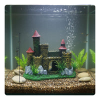 fishing Tank castled Decoration Simulation Building Aquarium castled for Terrarium