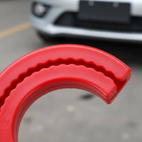 2 Pieces Front Tow Hook Cover Set Easy Installation Front Tow Hook Cover Tools Automotive Exterior Accessory
