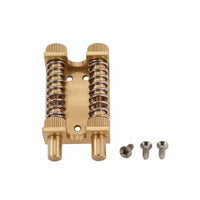 Guitar Tremolo Bridge Upgrade Tremolo Bridge with Mounting Screws Compact Hardware for Guitarists, Luthier