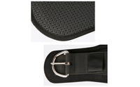 Western Cinch Textured Western Girth Stainless Stainless-Steel Tack Cinch for Equestrians, Work