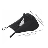 Pram Waterproof Infant Carriage Canopy Breathable Material Pram Sun Cover for Infants, Travel