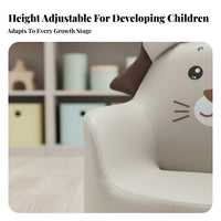 Rounded Corner Design Peanut Shaped Table Easy to Clean Adjustable Height Kids Table Non-Slip Feet Toddler Learning Desk Strong Load Bearing for Toddlers, Preschoolers, Teachers, Kindergarten, Daycare, Playroom, Classroom