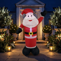 Christmas Inflatable Santa Father Christmas Outdoor Inflatable Santa Father Christmas Yard Decoration Cartoon-Style Decorations