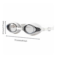 Crystal-Clear Lens Adult Swimming Goggles Fashion Design Waterproof Swim Goggles Comfortable Fit Water Sports Gear for Men and Women, Adults, Diving