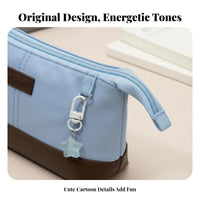 Large Capacity Pencil Case High Value Appearance Multi-Layer Stationery Bag Aesthetic Design Student Pen Holder for Teenagers, School, Art Class, Home