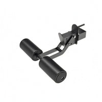 Foam-Covered Squat Rack Leg Roller Padded Leg Roller Attachment Metal Strength Training Gear