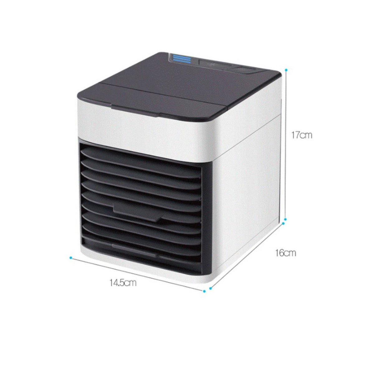 3-in-1 Function Portable Air Conditioner Fan Energy Saving USB Mini Air Cooler Quiet Operation for Office Workers, Students, Desk, Dorm Room