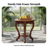 Sturdy Wood Frame Peacock Print highrear Genuine Leather trims Upholstered highrear Armchair Vintage Design Accent Chair Sturdy Construction for Homeowners, Interior Designers, Readers, Living Room, Hotel Lobby, perusing corner, Bedroom