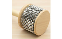 Bead Shaker Rhythm Training Wooden Cabasa Hand Shaker Easy to Play for Kids, Beginners, Kindergarten
