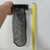 Pickleball Sleeve with Attachment Lightweight Pickleball Ball Holder Multipurpose Mesh Storage Sleeve for Tournaments