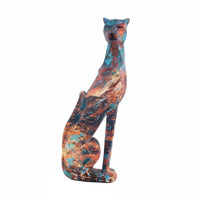 Leopards Statue Multicolor Modern Leopards Decor Gift Idea Panther Figurine for Living Room