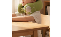Inflatable Travel Neck Pillow Cooling U-Shaped Travel Pillow Compact Foldable for Children, Airplane, Car Rides